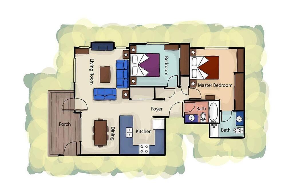 Walk To Downtown * 6 Guests * Pets * A/C! * No Stairs! Apartment Leavenworth Luaran gambar